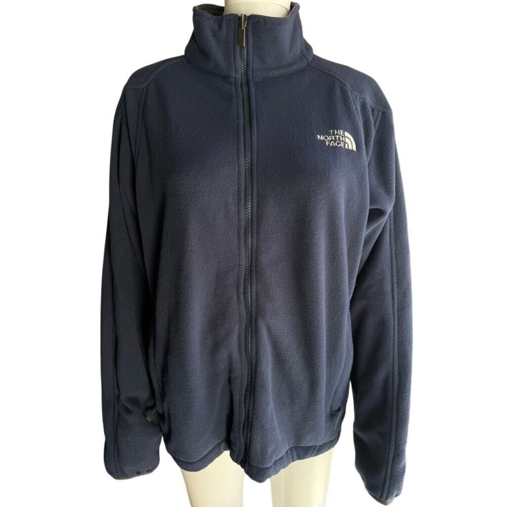 The North Face Glacier Full Zip Fleece Jacket Men’s Small Blue